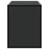 vidaXL TV-Schrank Schwarz 100x31x39,5 cm Holzwerkstoff und Metall