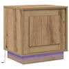 vidaXL Nachttisch 2 pcs Artisan-Eiche 44 x 34,5 x 45 cm Holzwerkstoff