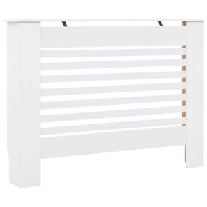 vidaXL Heizk&ouml;rperabdeckung Wei&szlig; 112&times;19&times;81,5 cm MDF