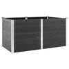 vidaXL Garten-Hochbeet 200x100x91 cm WPC Grau