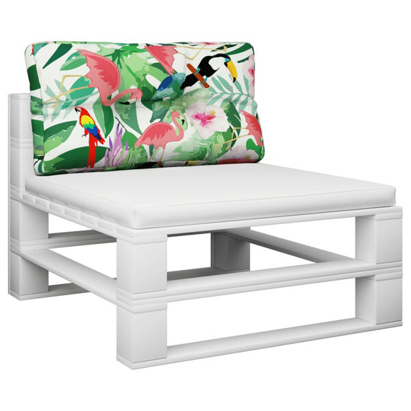 vidaXL Palettenkissen Mehrfarbig 80x40x12 cm Stoff