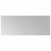 vidaXL LED-Badezimmerspiegel Transparent 40 x 10 cm Geh&auml;rtetes Glas