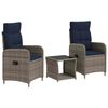 vidaXL Garten-Lounge-Set 3 stk.