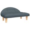vidaXL Hundebett Dunkelgrau 70x52x30 cm Stoff