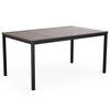 Keter Signature Porto Tisch 160 cm Eschenholz und Schwarz Stahl