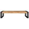 vidaXL Badregal Braun 100 x 50 x 23 cm Massives rohes Mangoholz