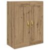 vidaXL Wandmontierter Schrank 2 pcs Artisan-Eiche 69,5 x 34 x 90 cm