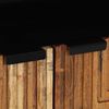 vidaXL Sideboard mit Regal Natur 60 x 33,5 x 75 cm Massivholz Akazie