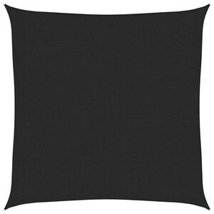 vidaXL Sonnensegel 160 g/m&sup2; Schwarz 2x2 m HDPE