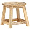 vidaXL Hocker Handbemalt 38&times;38&times;35 cm Mango Massivholz