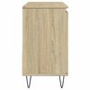 vidaXL Badschrank Sonoma-Eiche 65x33x60 cm Holzwerkstoff