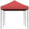 vidaXL Partyzelt Faltbar Pop-Up Burgunderrot 580x292x315 cm