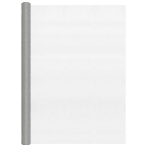 vidaXL Fliegengitter Edelstahl 112x1000 cm Silbern