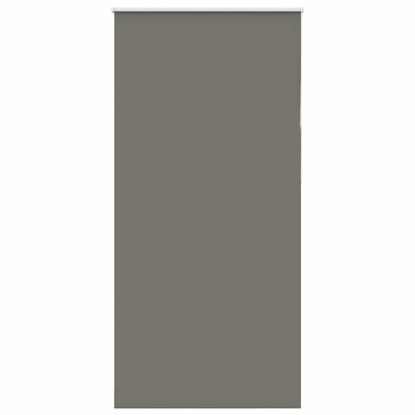 vidaXL Verdunkelungsrollo Grau 95x230 cm Stoffbreite 90,7 cm Polyester