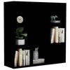 vidaXL B&uuml;cherregal Schwarz 98x29x97,5 cm Holzwerkstoff