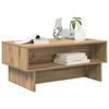 vidaXL Couchtisch Artisan-Eiche 80 x 46 x 35 cm Holzwerkstoff
