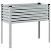 vidaXL Garten-Pflanzgef&auml;&szlig; 100 x 45 x 90 cm Verzinkter Stahl
