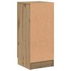 vidaXL Sideboards 2 Stk. Artisan-Eiche 30x30x70 cm Holzwerkstoff