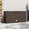 vidaXL Gartenbox Braun 114x47x60 cm