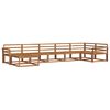 vidaXL Outdoor-Sofagarnitur 7 pcs Natur Massivholz Akazie