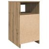 vidaXL Schubladenschrank Artisan-Eiche 40x50x76 cm Holzwerkstoff
