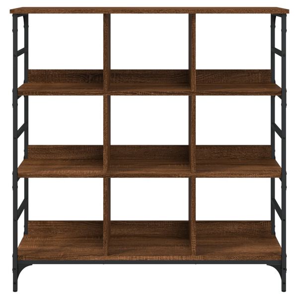 vidaXL Sideboard Braun Eichen-Optik 102x32x103,5 cm Holzwerkstoff