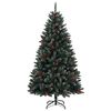 vidaXL Künstlicher Weihnachtsbaum 300 LEDs 210 cm