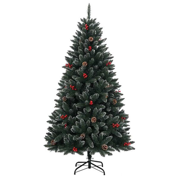 vidaXL Künstlicher Weihnachtsbaum 300 LEDs 210 cm