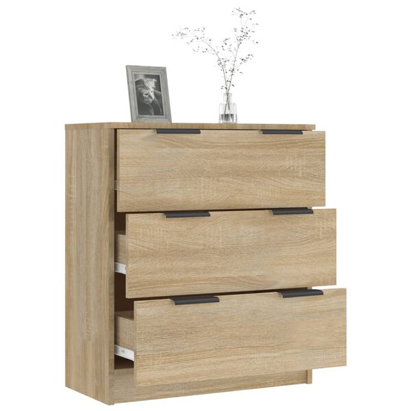 vidaXL Sideboard Sonoma-Eiche 60x30x70 cm Holzwerkstoff