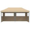 vidaXL Party-Zelt Beige 292 x 580 x 315 cm Oxford-Stoff