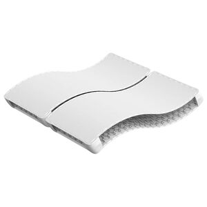 vidaXL Matratze Bonnell-Federkern Mittel 180x200 cm