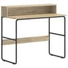 vidaXL Schreibtisch mit Stauraum Sonoma-Eiche 100 x 50 x 91 cm