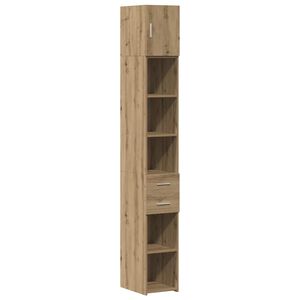 vidaXL Aufbewahrungsschrank 2 stk. Artisan-Eiche 30 x 42,5 x 225 cm