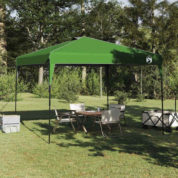 vidaXL Pop-up Pavillon Zelt Grün 300 x 300 cm Stoff