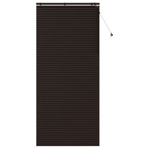 vidaXL Venezianische Jalousie Dunkelbraun 120 x 250 cm 35 mm