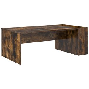 vidaXL Couchtisch Ger&auml;ucherte Eiche 95 x 50 x 34 cm Holzwerkstoff