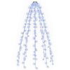 vidaXL Weihnachtsbaum-Lichternetz mit 180 LEDs Blau 180 cm