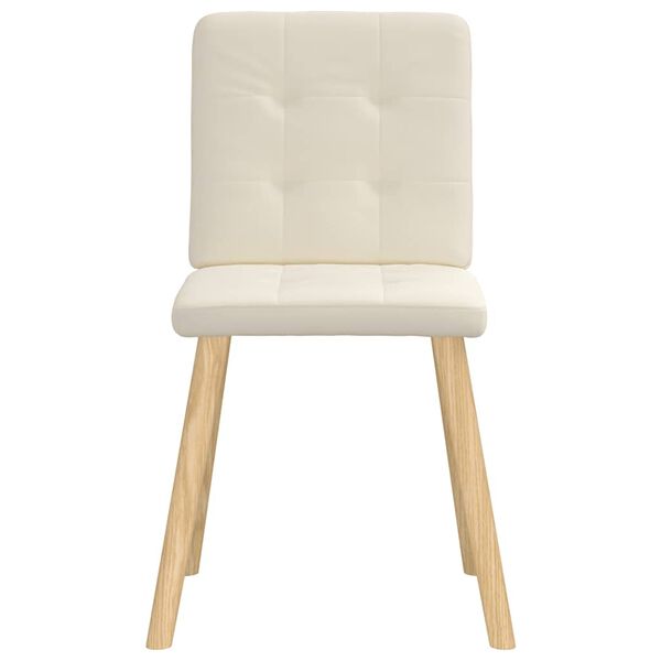 vidaXL Esszimmerst&uuml;hle 6 Stk. Leinenbezug