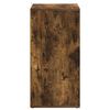 vidaXL Schuhschrank Räuchereiche 60x35x70 cm Holzwerkstoff