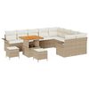 vidaXL Garten-Sofa-Set 12 stk. 11-Sitzanzahl Beige und Creme