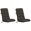 vidaXL 2-teiliges Hochlehner Kissenset VIANEN 2 pcs 100 % Polyester