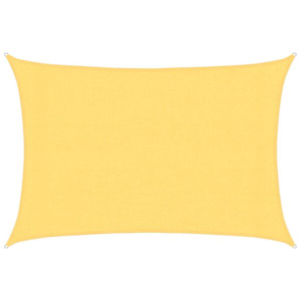 vidaXL Sonnensegel 160 g/m&sup2; Beige 3x4,5 m HDPE