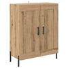 vidaXL Highboard Artisan-Eiche 69,5 x 34 x 180 cm Holzwerkstoff