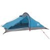 vidaXL Trekkingzelt Blau 2-Personen 185T Polyester mit PU-Beschichtung
