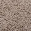 vidaXL Teppich Shaggy Hochflor Beige 120x170 cm