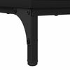 vidaXL Nachttisch Schwarz 63,5 x 36 x 61 cm Holzwerkstoff
