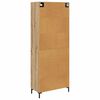 vidaXL Highboard Artisan-Eiche 69,5 x 34 x 180 cm Holzwerkstoff