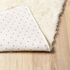 vidaXL Teppich Shaggy Hochflor NAVARRA Creme 160x230 cm Polyester