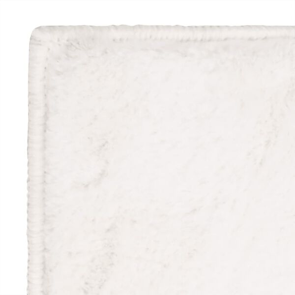 vidaXL Teppich Kunstkaninchenfell 180x270 cm Creme