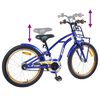 vidaXL Kinderfahrrad 20 Zoll f&uuml;r 6-11 Jahre alt Dunkelblau